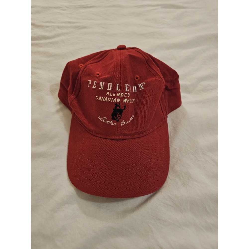 Pendleton Blended Canadian Whisky Logo Embroidered Hat Cap Adjustable